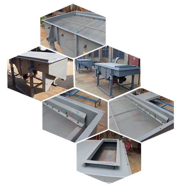 大型直線振動篩結構細節(jié)展示圖